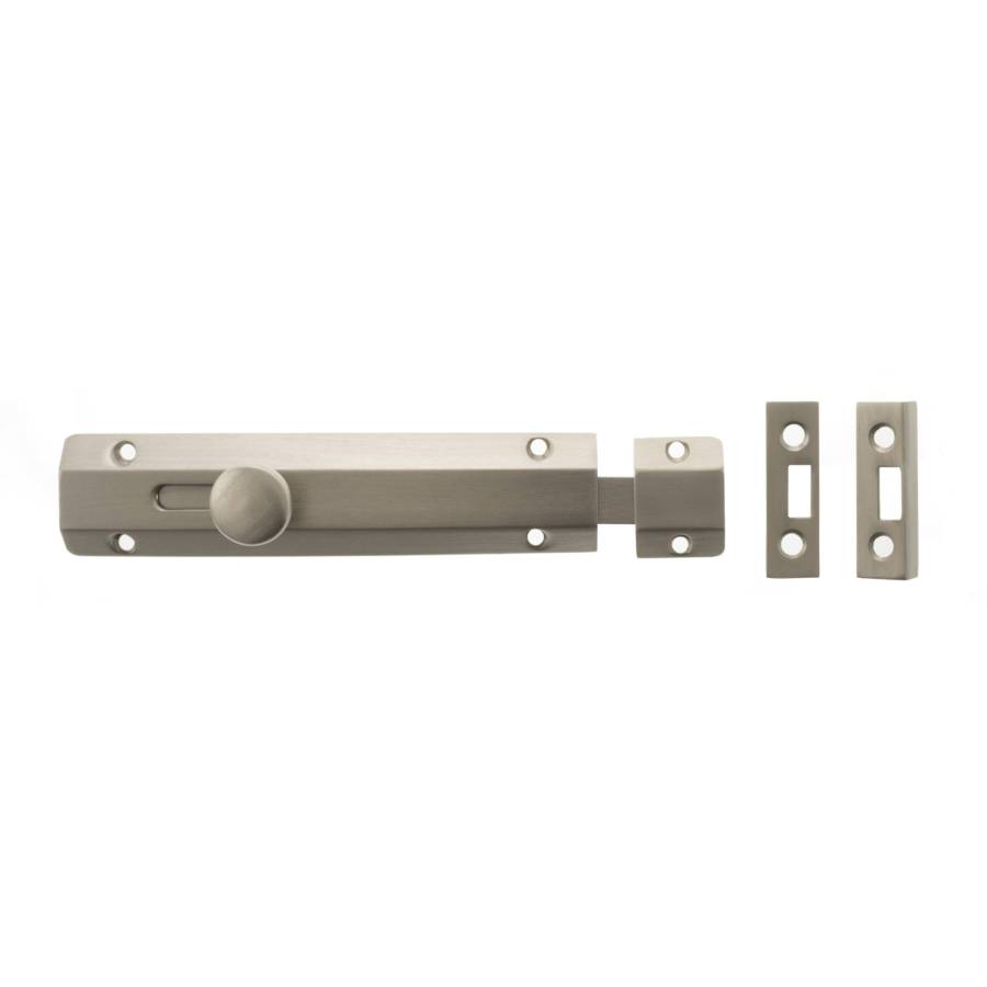 Atlantic ASB6 Knob Slide Surface Bolt - 150mm