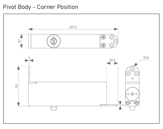 Argenta Pivotica 100KG Pivot Body Centre Position Picture