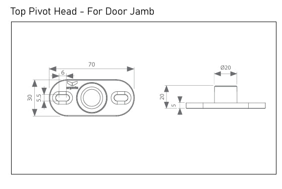 Argenta Pivotica 150KG Top Pivot Head Picture