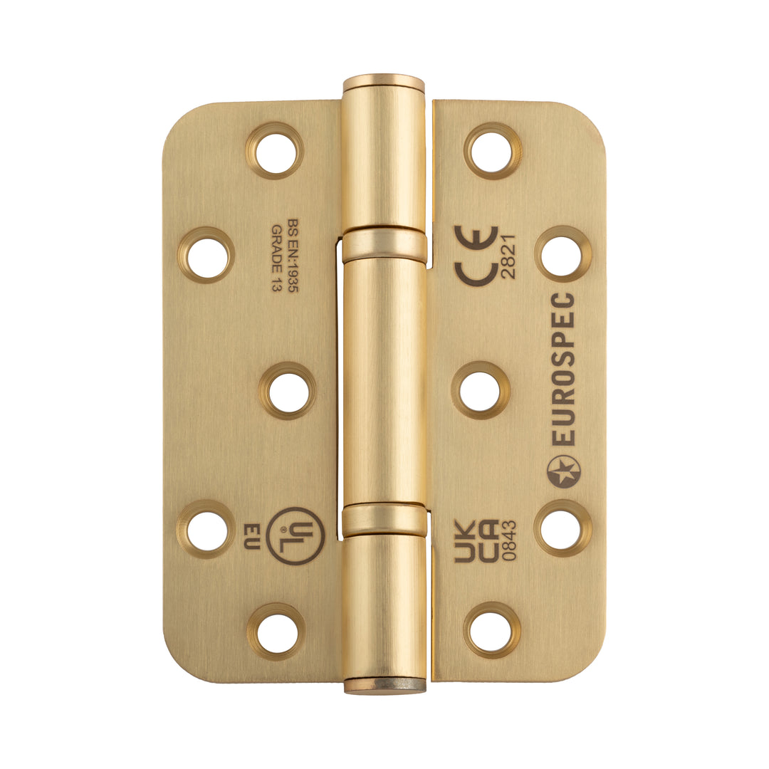 Carlisle Brass Heavy Duty Thrust Bearing 100 x 76mm Hinge - Grade 13 - Radius