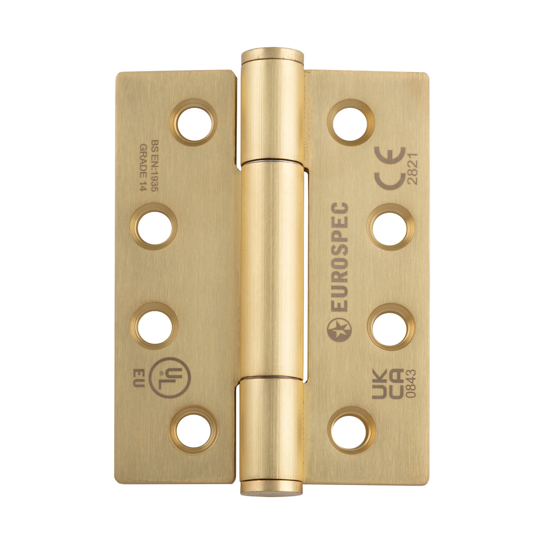 Carlisle Brass Heavy Duty Concealed Bearing 100 x 76mm Hinge - Grade 14