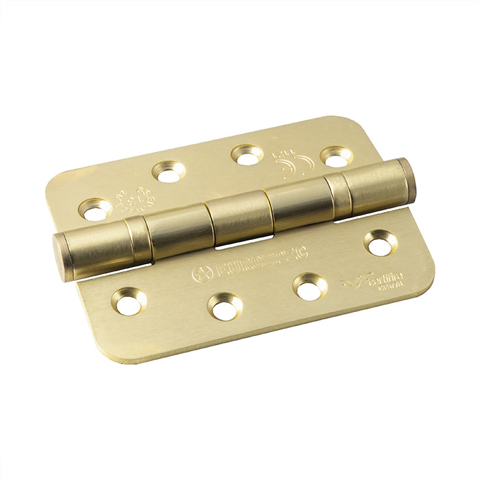Carlisle Brass Enduro Heavy Duty Ball Bearing 100 x 76mm Hinge - Grade 13 - Radius