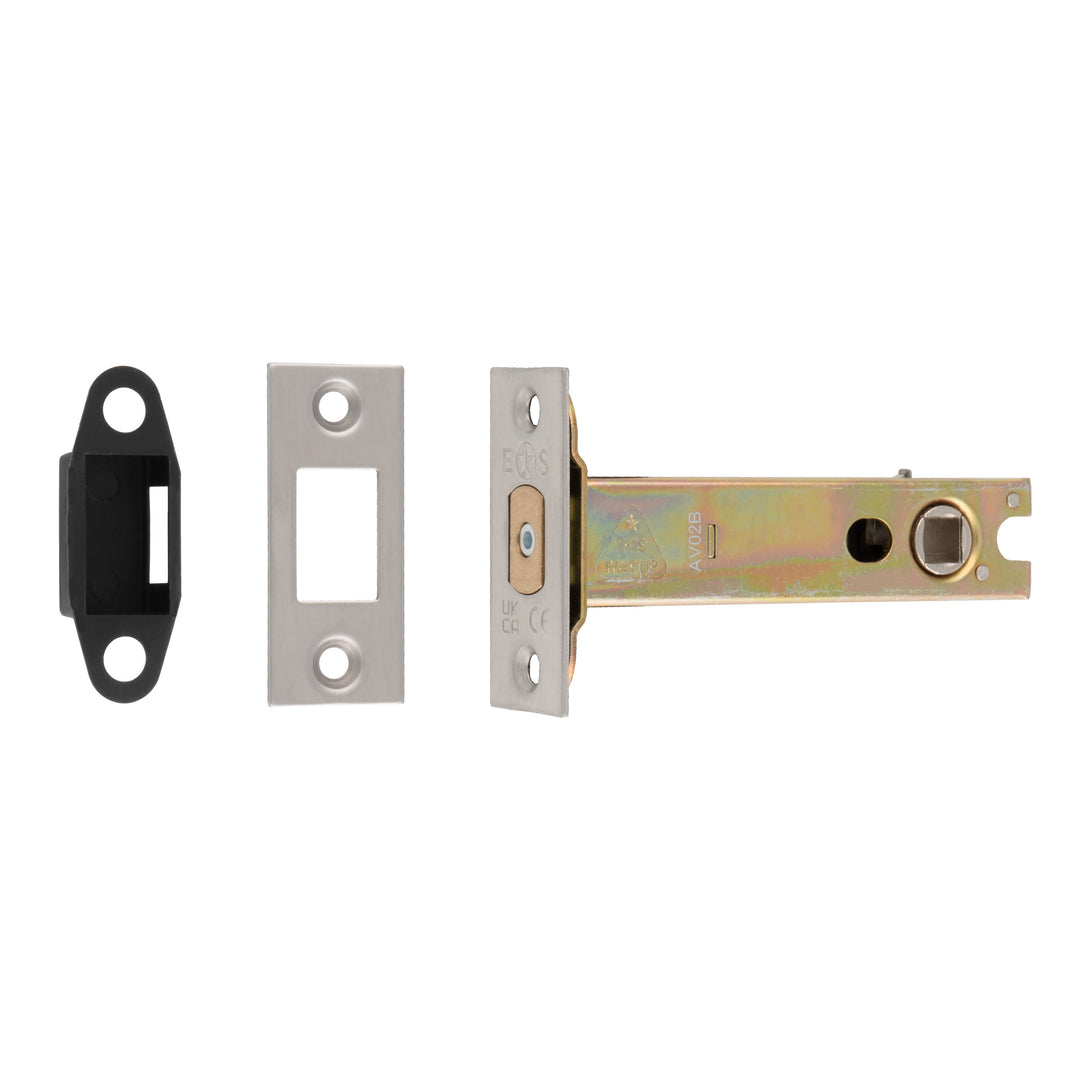 Carlisle Brass Heavy Duty 4" Tubular Deadbolt - 82/102mm - 8mm spindle