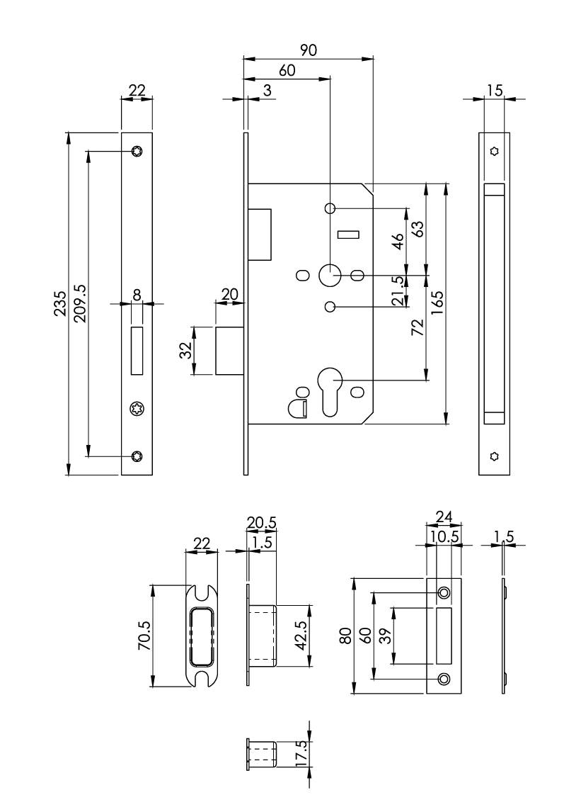 Carlisle Brass DLX0060 Technical