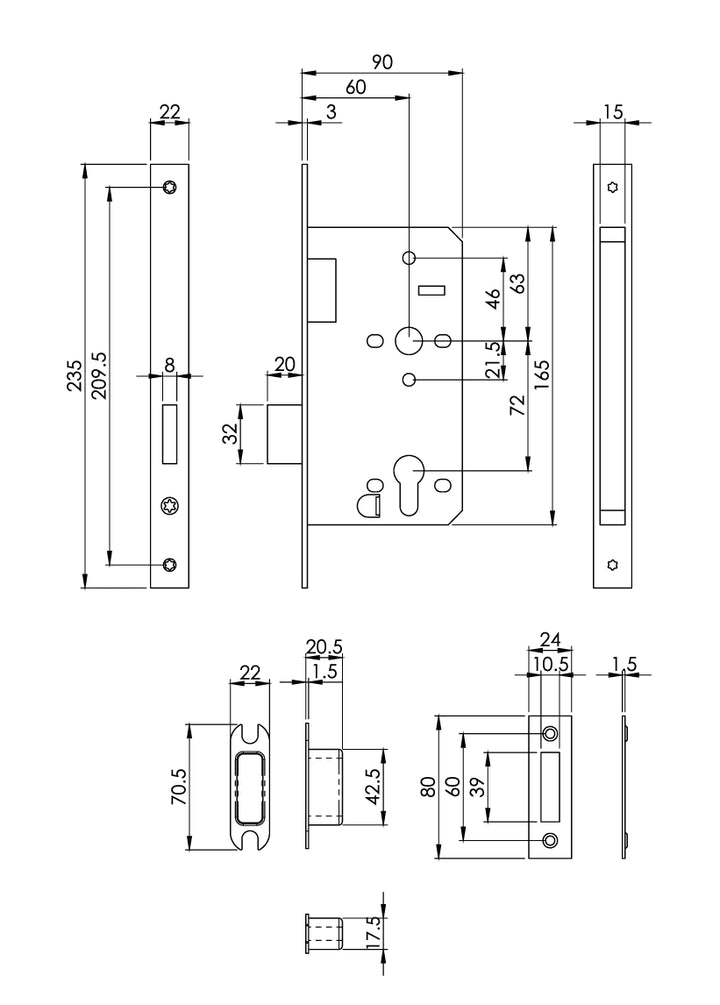 Carlisle Brass DLX0060 Technical
