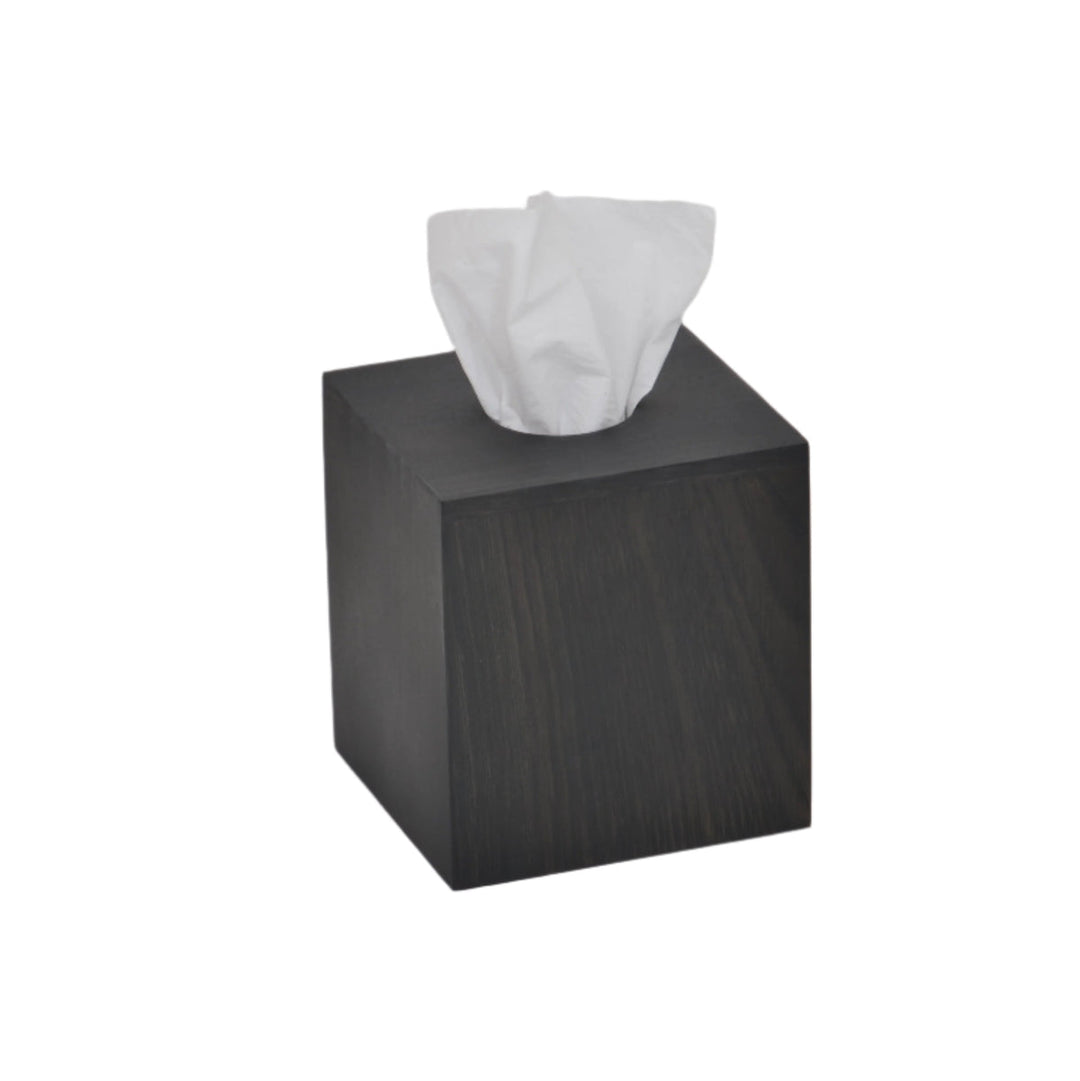 WIREWORKS 63208 'Mezza' Dark Oak Tissue Box Cover