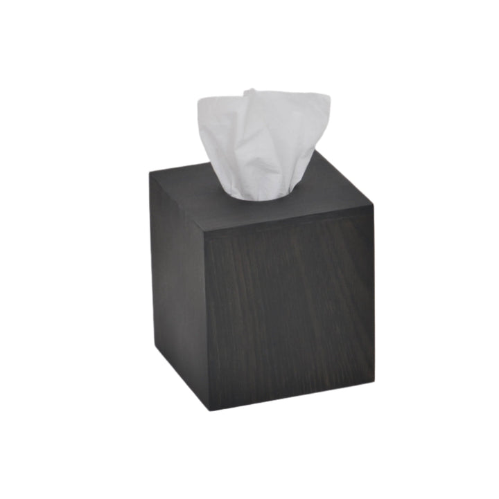 WIREWORKS 63208 'Mezza' Dark Oak Tissue Box Cover