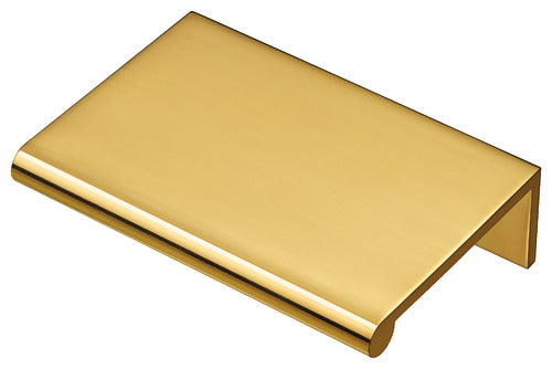 Simonswerk 8081 Edge Pull - Round Flat Design with Angle Return - 70mm