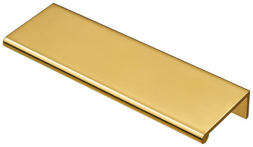 Simonswerk 8081 Edge Pull - Round Flat Design with Angle Return - 70mm