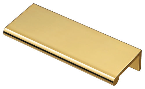 Simonswerk 8082 Edge Pull - Round Flat Design with Angle Return - 40mm