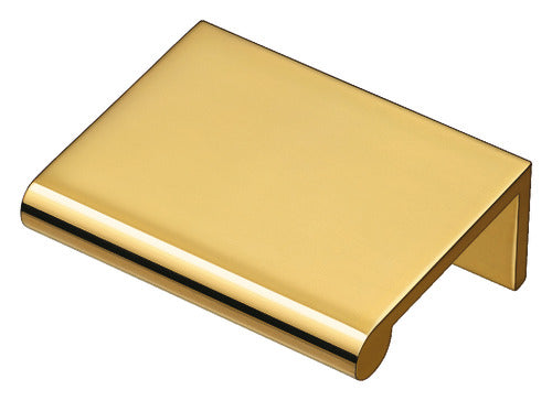 Simonswerk 8082 Edge Pull - Round Flat Design with Angle Return - 40mm