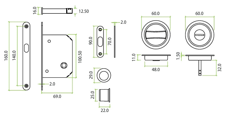FB81 Technical Drawing