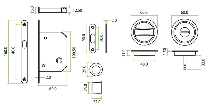 FB81 Technical Drawing