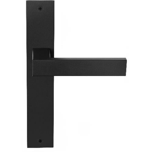 LSQ4P236 stainless steel square lever handle on plate - itfitz