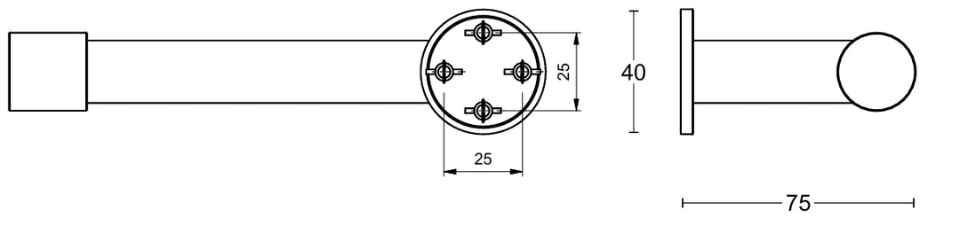 Piet Boon One Bathware PB202 Toilet Roll Holder - itfitz