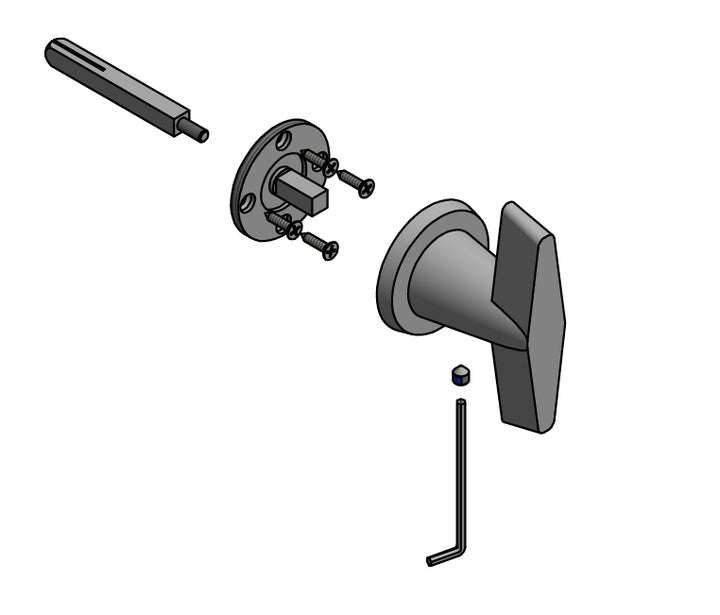 CONE OH200V Fixed Front Door Knob