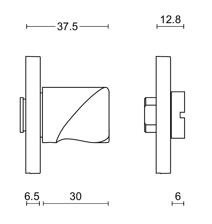ELEEZ ZHWC53 WC toilet privacy set
