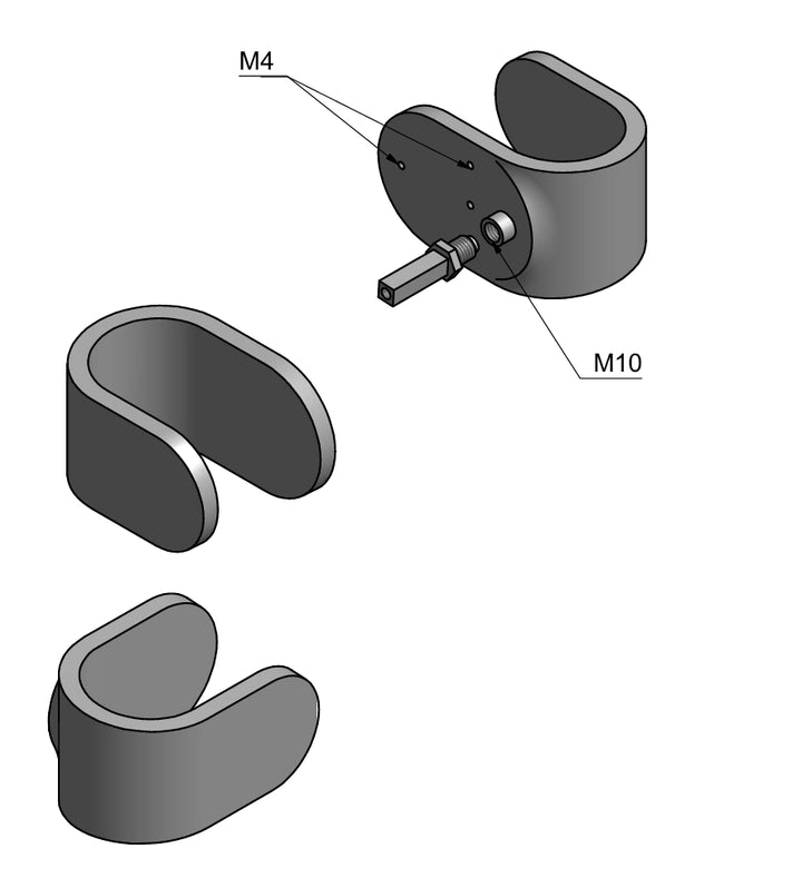Fold TB200V Door Knob