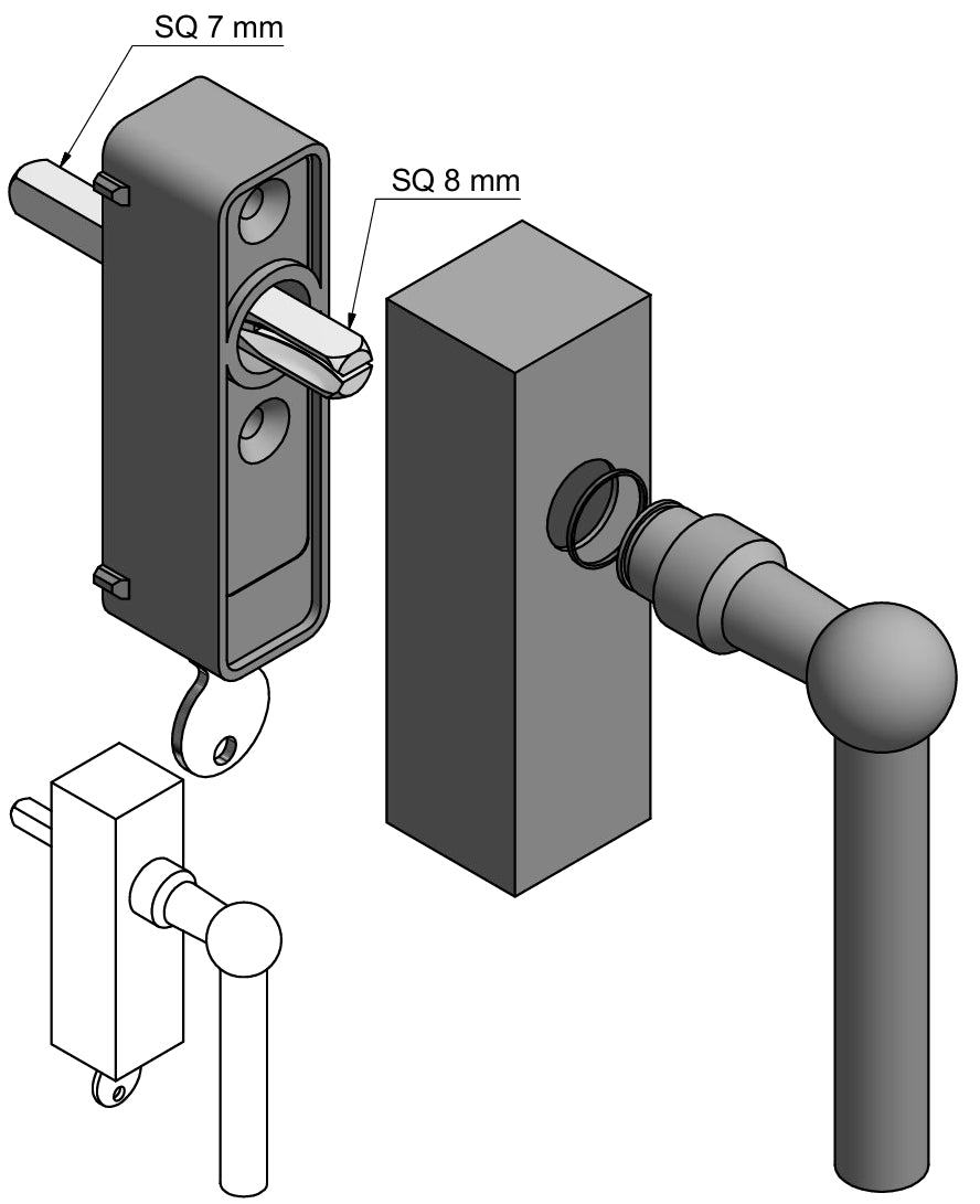 FORMANI FVL100-DKLOCK TECHNICAL PICTURE