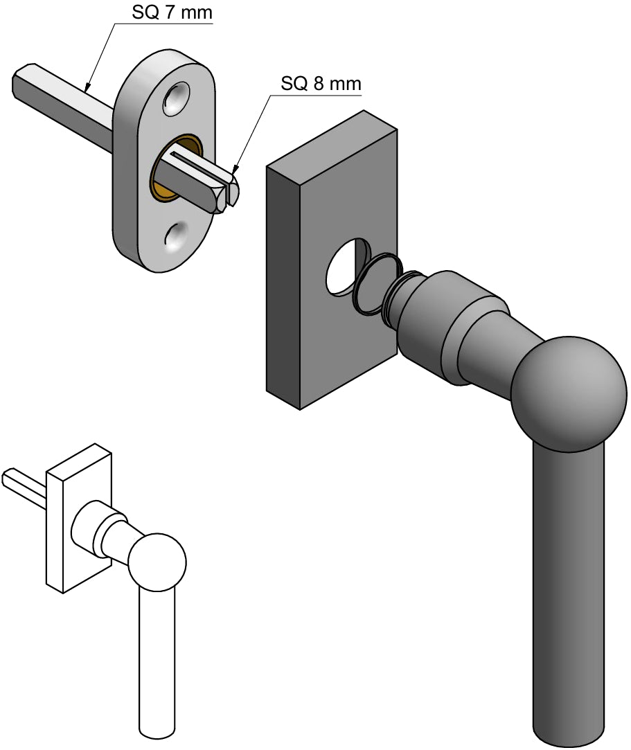 FORMANI FVL125-DK FIXING PICTURE