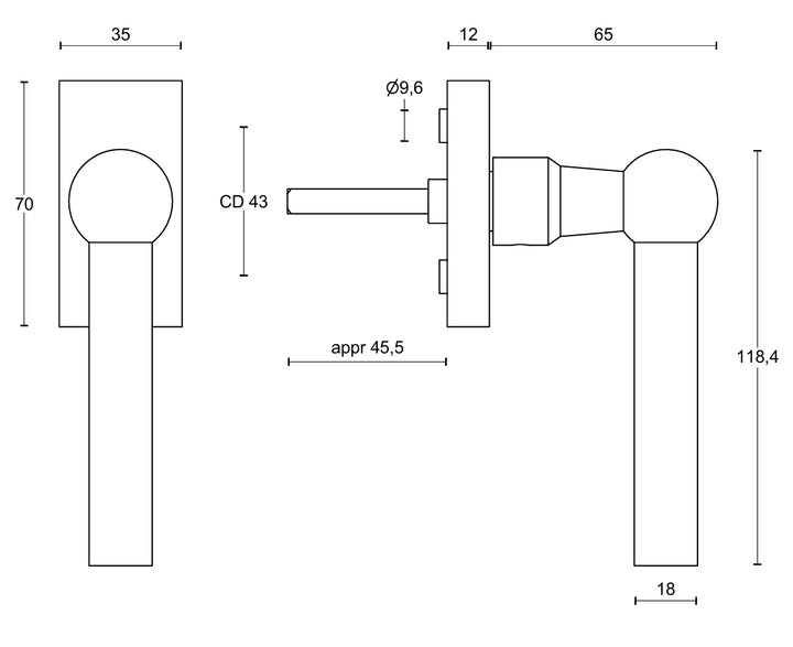 FORMANI FVL125-DK TECHNICAL DRAWING