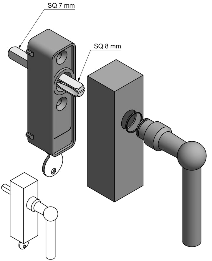 FORMANI FVL85-DKLOCK FIXING PICTURE
