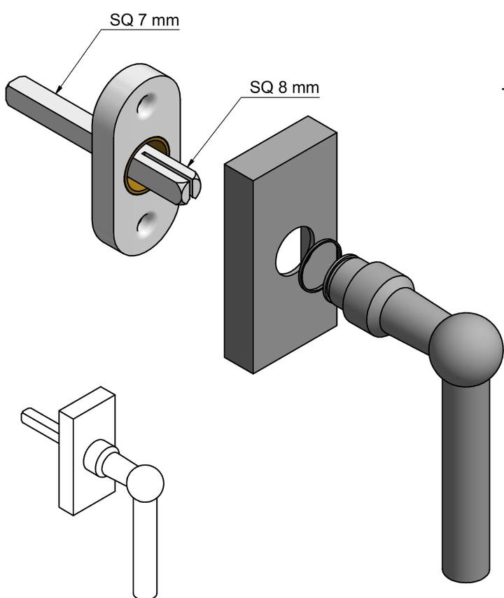 FORMANI FVL85-DK MOUNTING PICTURE
