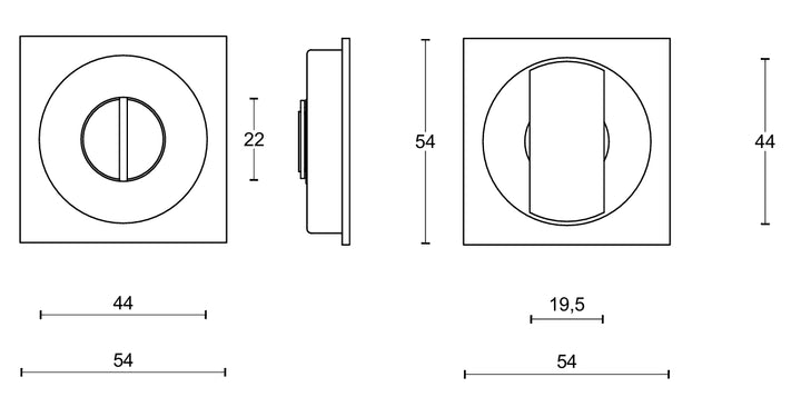 LSQ54S Sliding WC Turn and Release Kit
