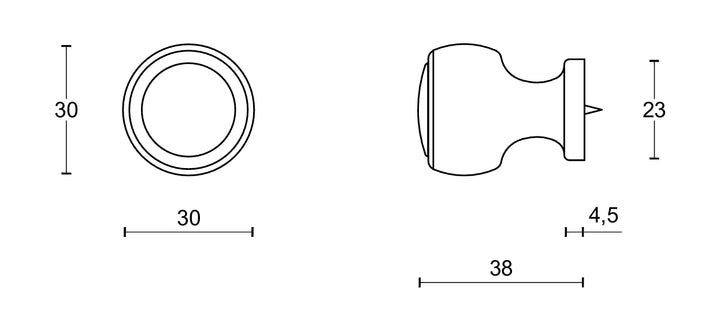 Bosco LZ30M Cabinet Knob