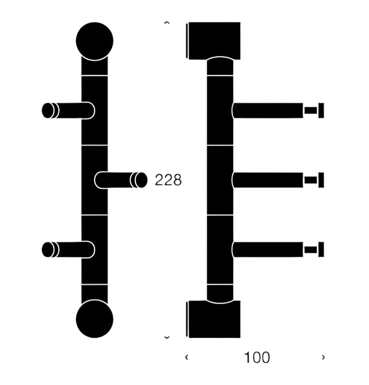 FROST DENMARK 1904-1 COAT RACK TECHNICAL