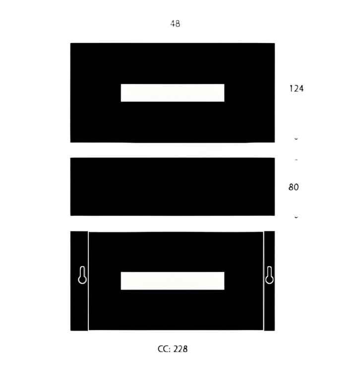 FROST DENMARK 1953 TISSUE BOX TECHNICAL