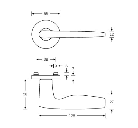 FSB 1058 Lever Handle Set - itfitz