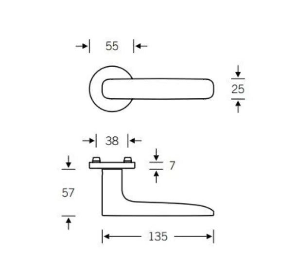FSB 1289 Lever Handle Set - itfitz