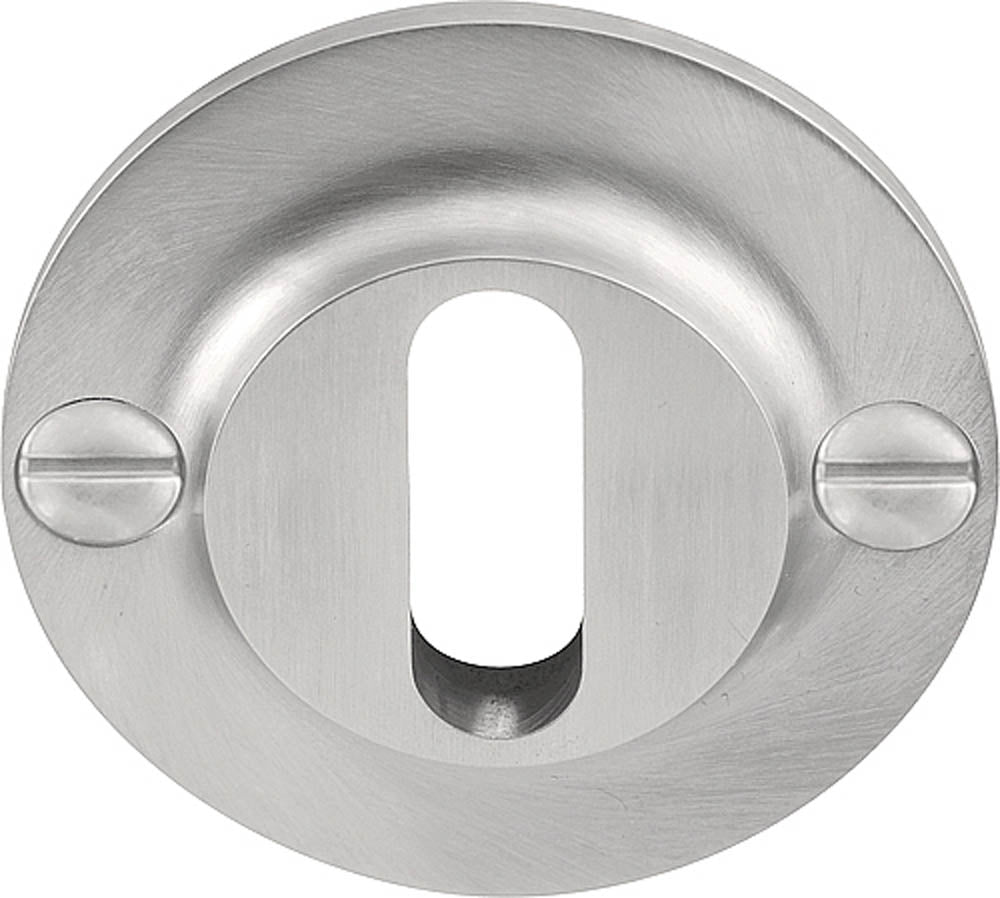 Ferrovia FVBN48 stainless steel lever key escutcheon
