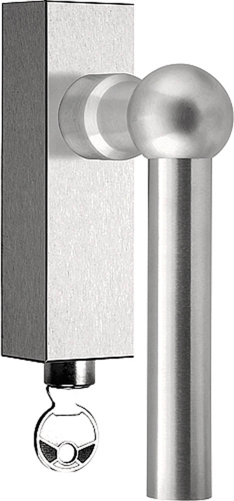 Ferrovia FVL125-DKLOCK stainless steel locking window handle