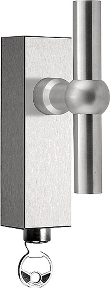 Ferrovia FVT100-DKLOCK stainless steel locking window handle