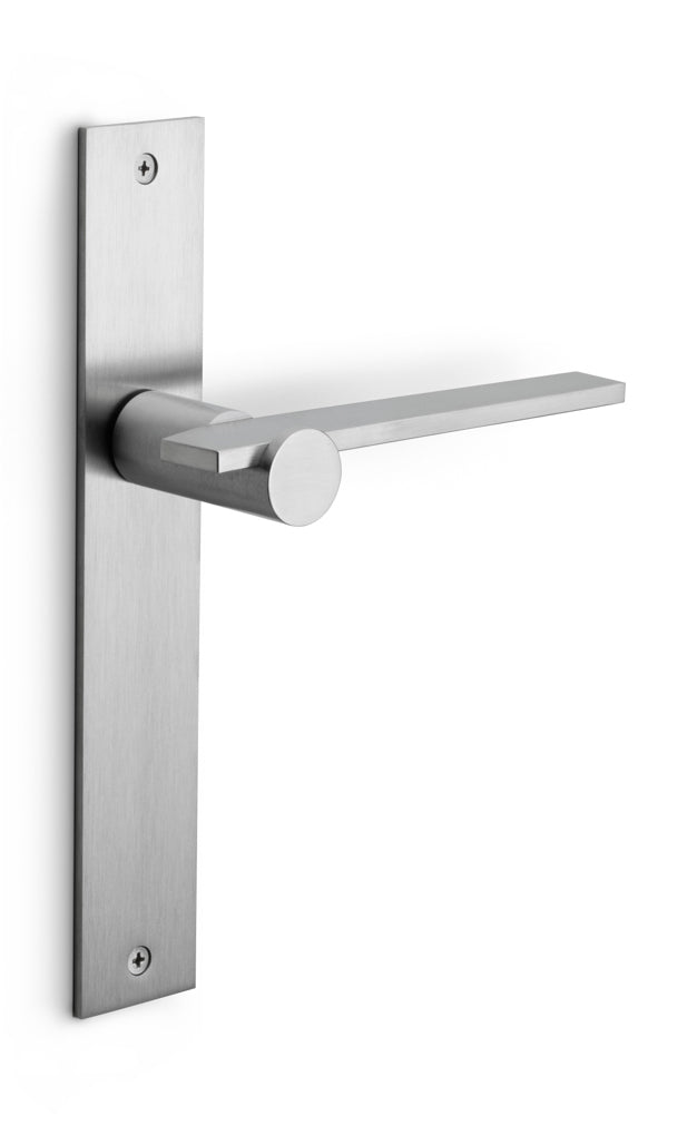 Formani Tense BB100P236 Lever Handle on Plate satin stainless steel - itfitz