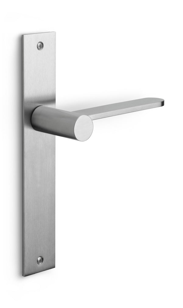 Formani Tense BB102P236 Lever Handle on Plate satin stainless steel - itfitz