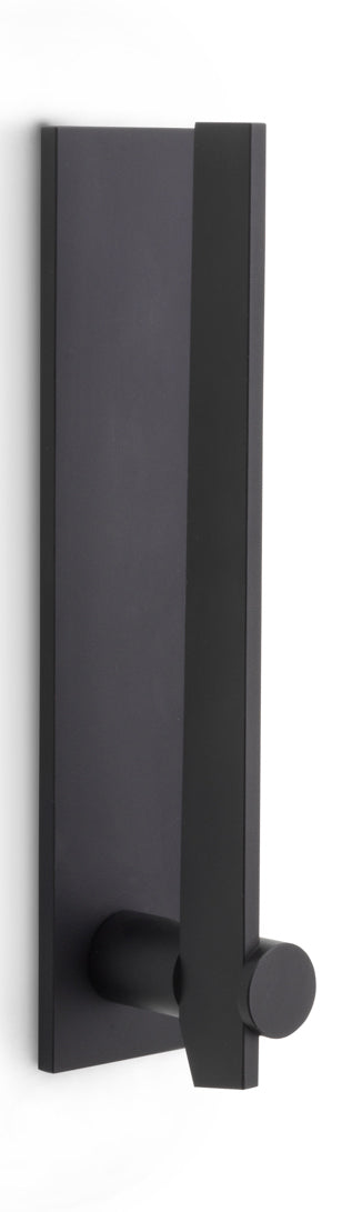 Formani Tense BB104G Sprung Lever Handle on Plate satin black - itfitz
