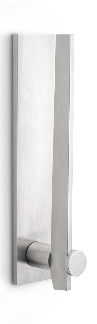 Formani Tense BB104G Sprung Lever Handle on Plate satin stainless steel - itfitz