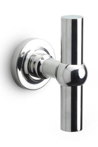 Ferrovia FV22V stainless steel fixed front door knob