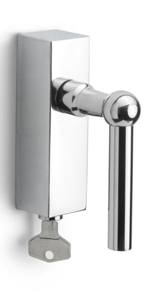 Ferrovia FVL85-DKLOCK stainless steel locking window handle