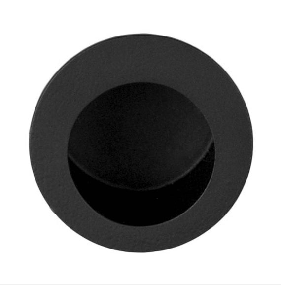 Basics LB29 Circular Flush Fingertip Edge Pull