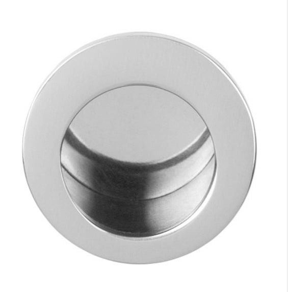 Basics LB29 Circular Flush Fingertip Edge Pull