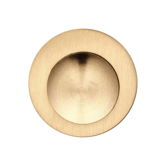 Basics LB29 Circular Flush Fingertip Edge Pull