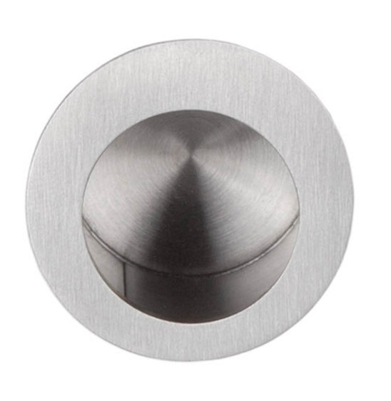 Basics LB29 Circular Flush Fingertip Edge Pull
