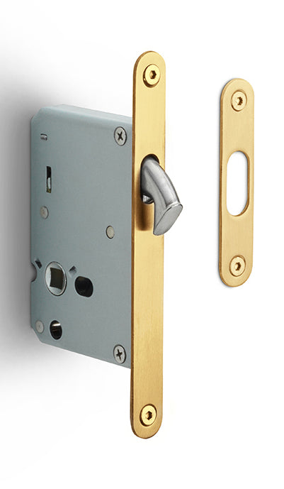 Formani Basics LBLSDA Sliding WC Deadbolt satin gold