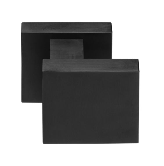 LSQ60V offset square stainless steel centre front door pull