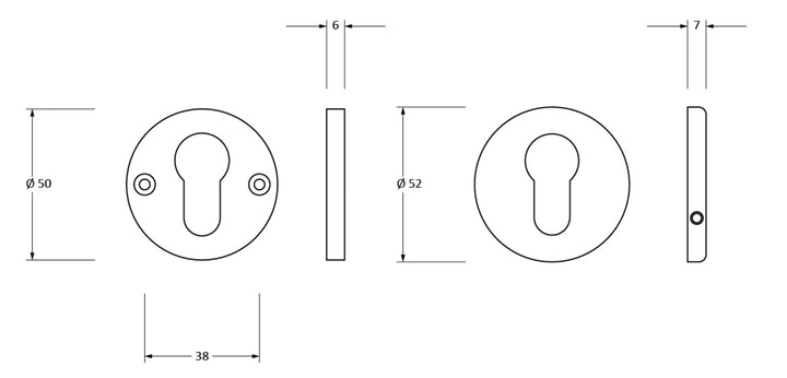 From the Anvil Regency Concealed Escutcheon Technical - itfitz