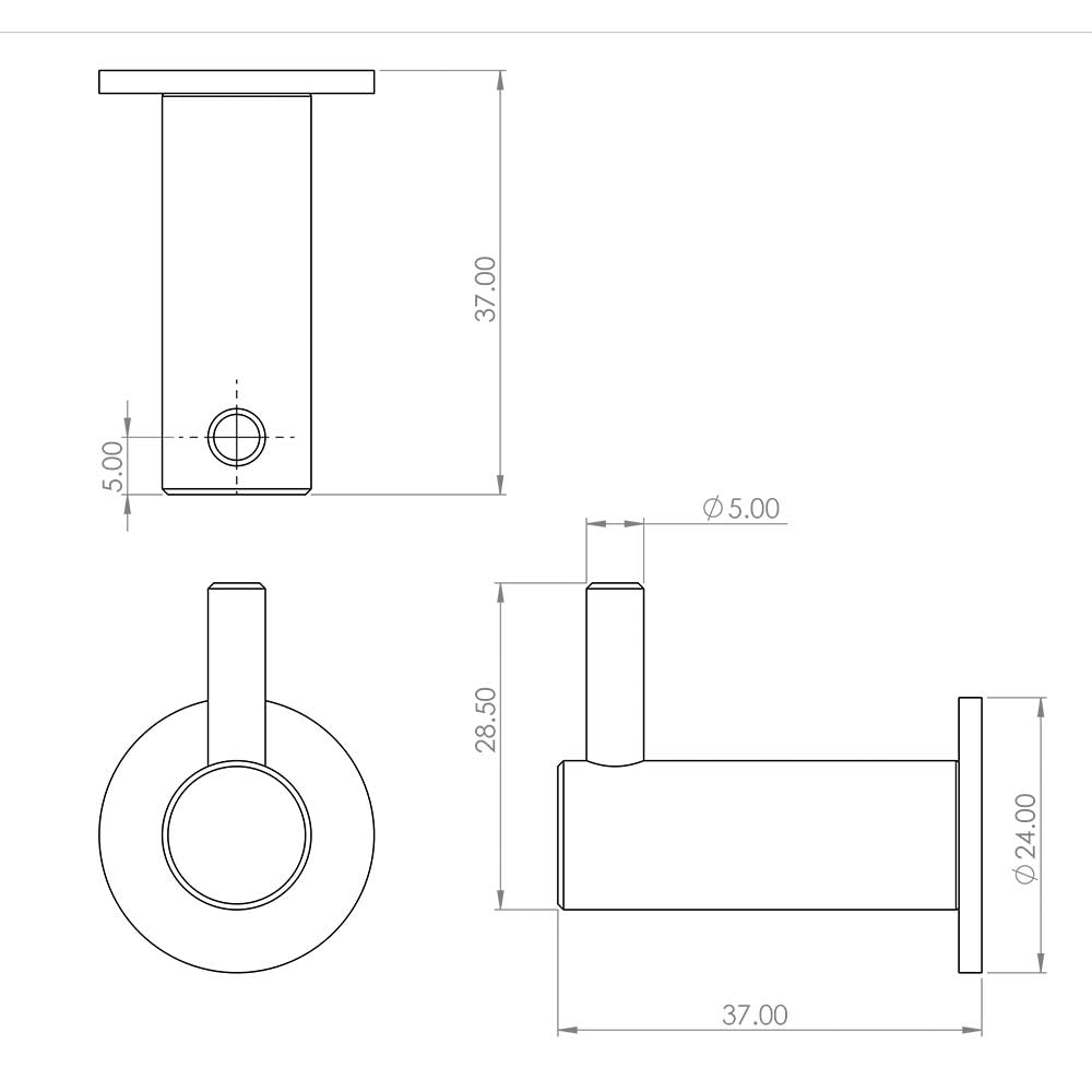 Frelan Hoxton Vestry Coat Pin Hook